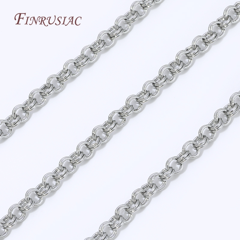 Chain Roll Cable - цепочка для рукоделия,Цепочка-спираль из латуни с