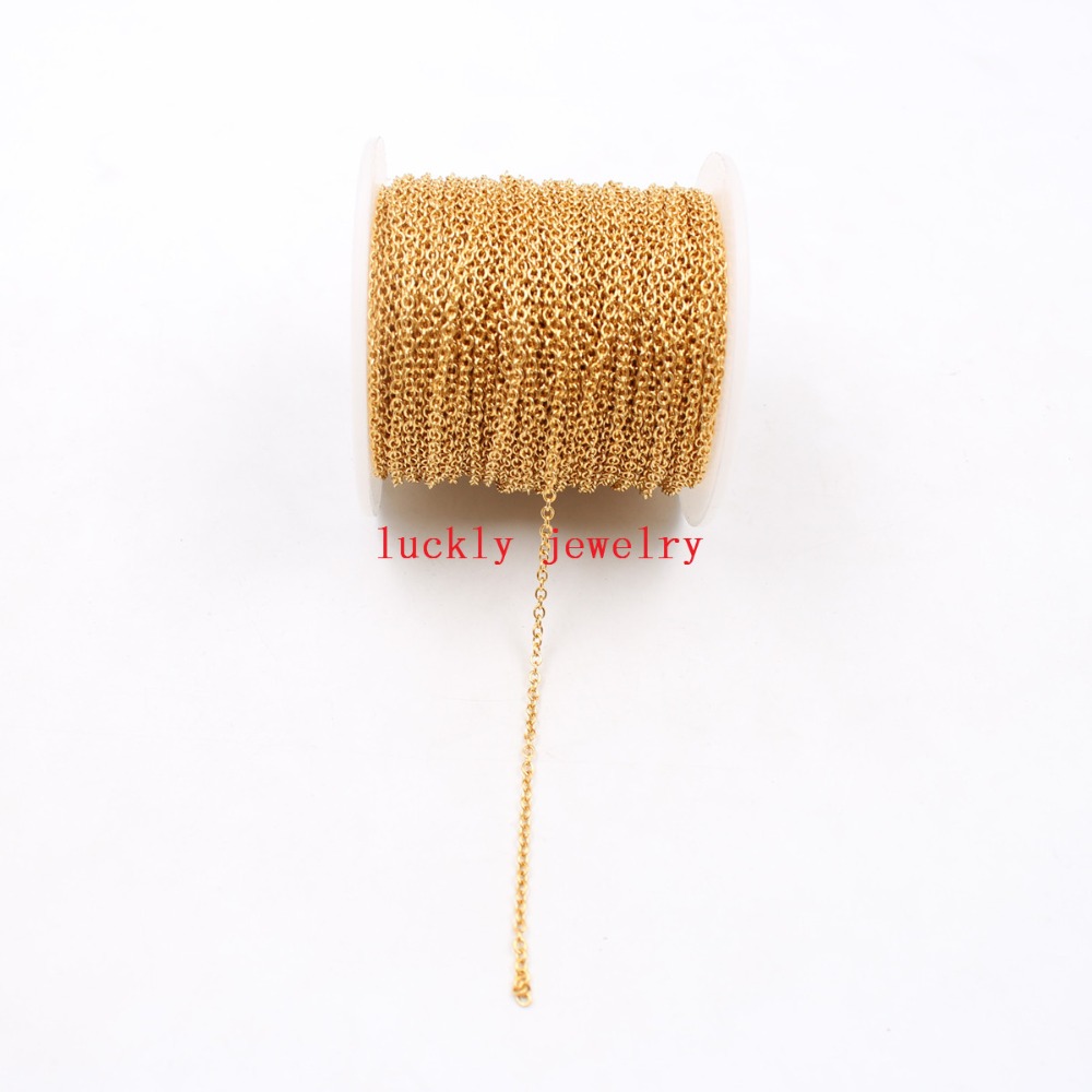 Chain Roll Cable - 50 метров/рулон, анти-такированная нержавеющая сталь, тонкий