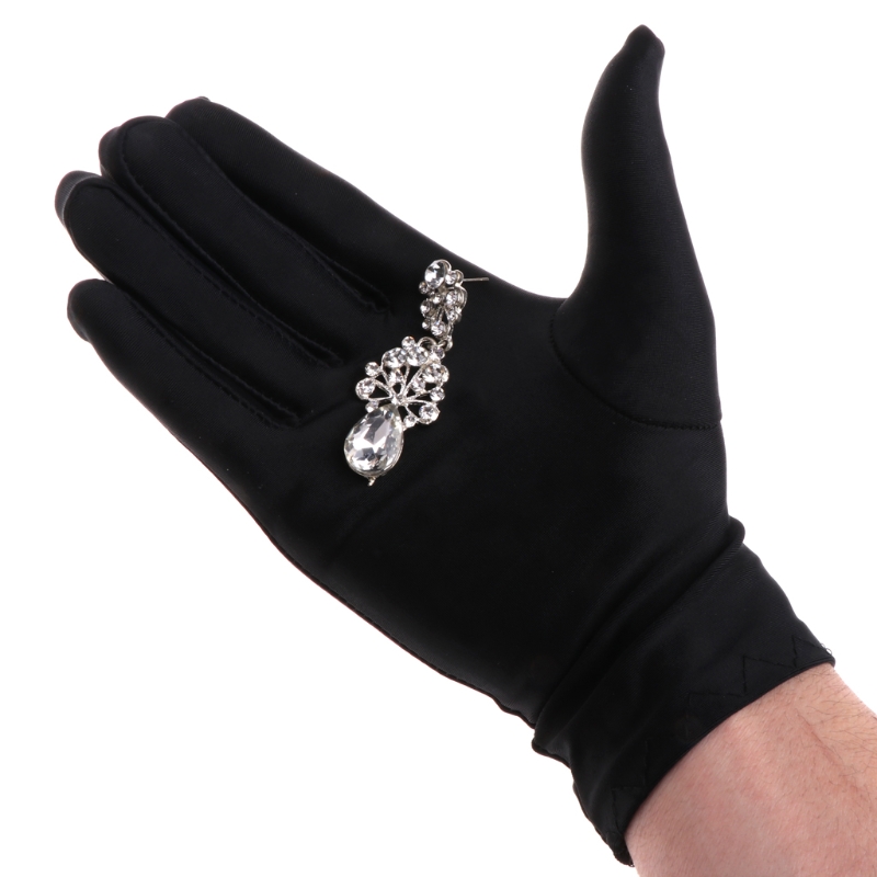 Jewelry Making Gloves - JAVRICK, 1 пара, черные перчатки для
