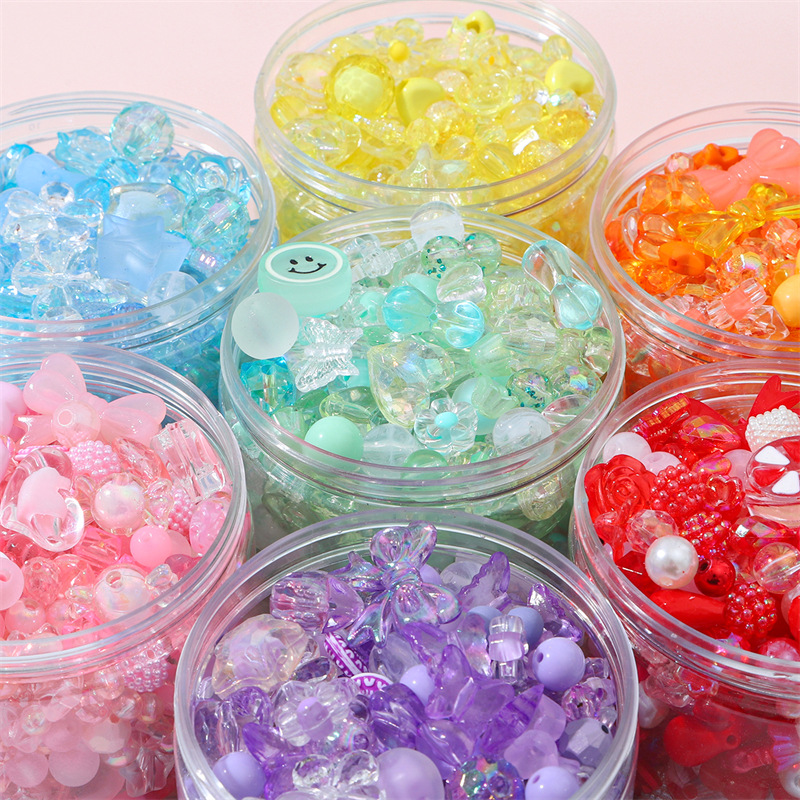 Новые винтажные акриловые буси – обзор и цена Jewelry Making 4 Year Old