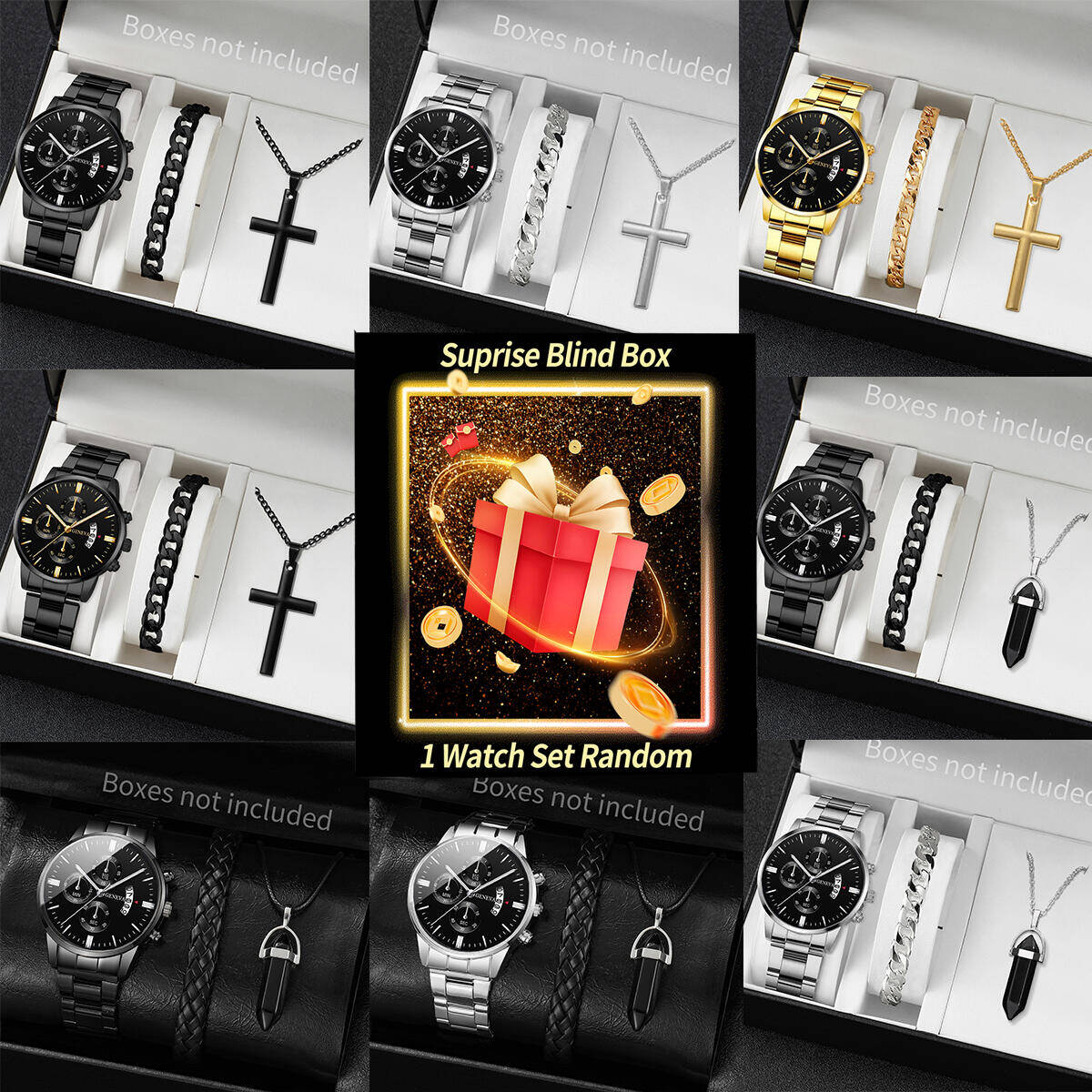 Jewelry Making Box - Сюрприз Mystery Watch слепая коробка-3 шт./компл.