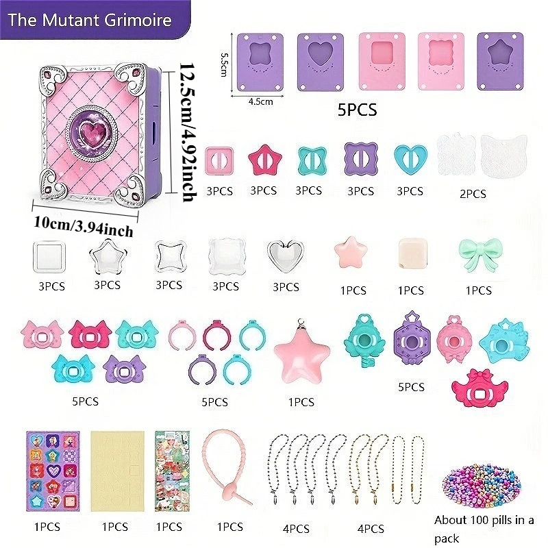 Набор для изготовления 3D-накл – обзор и цена Jewelry Making Kits For Kids