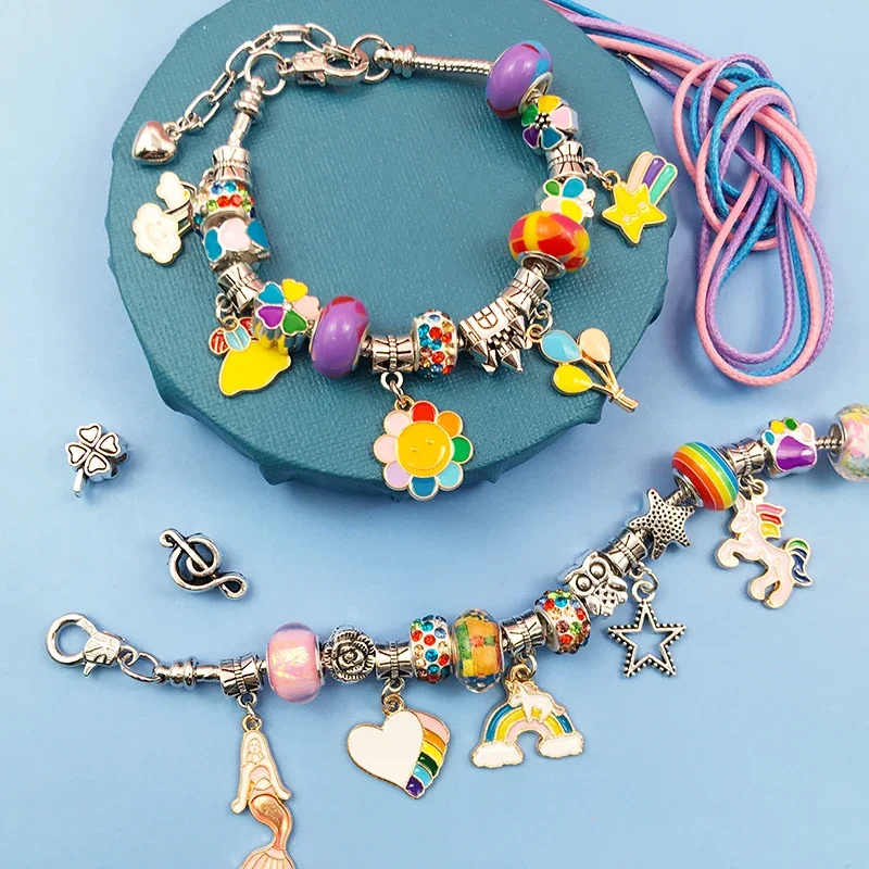 Детский комплект для девочек,  – обзор и цена Jewelry Making Kits For Kids