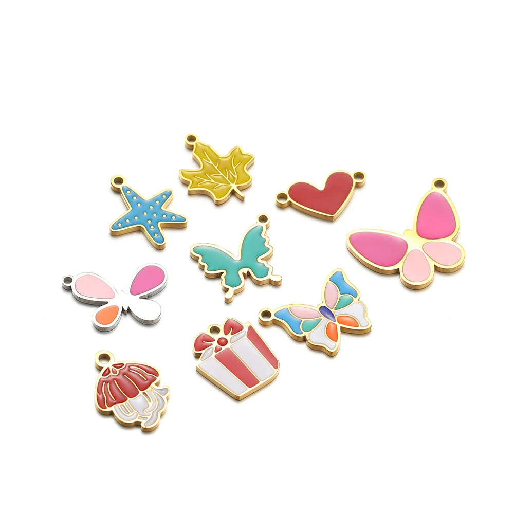 5 шт., подвески в форме сердца – обзор и цена Jewelry Making 4 Year Old