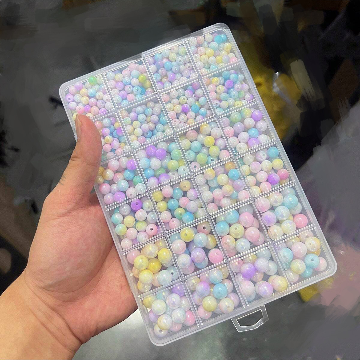 Набор из 800 шт. бусин (24 яче – обзор и цена Jewelry Making Box