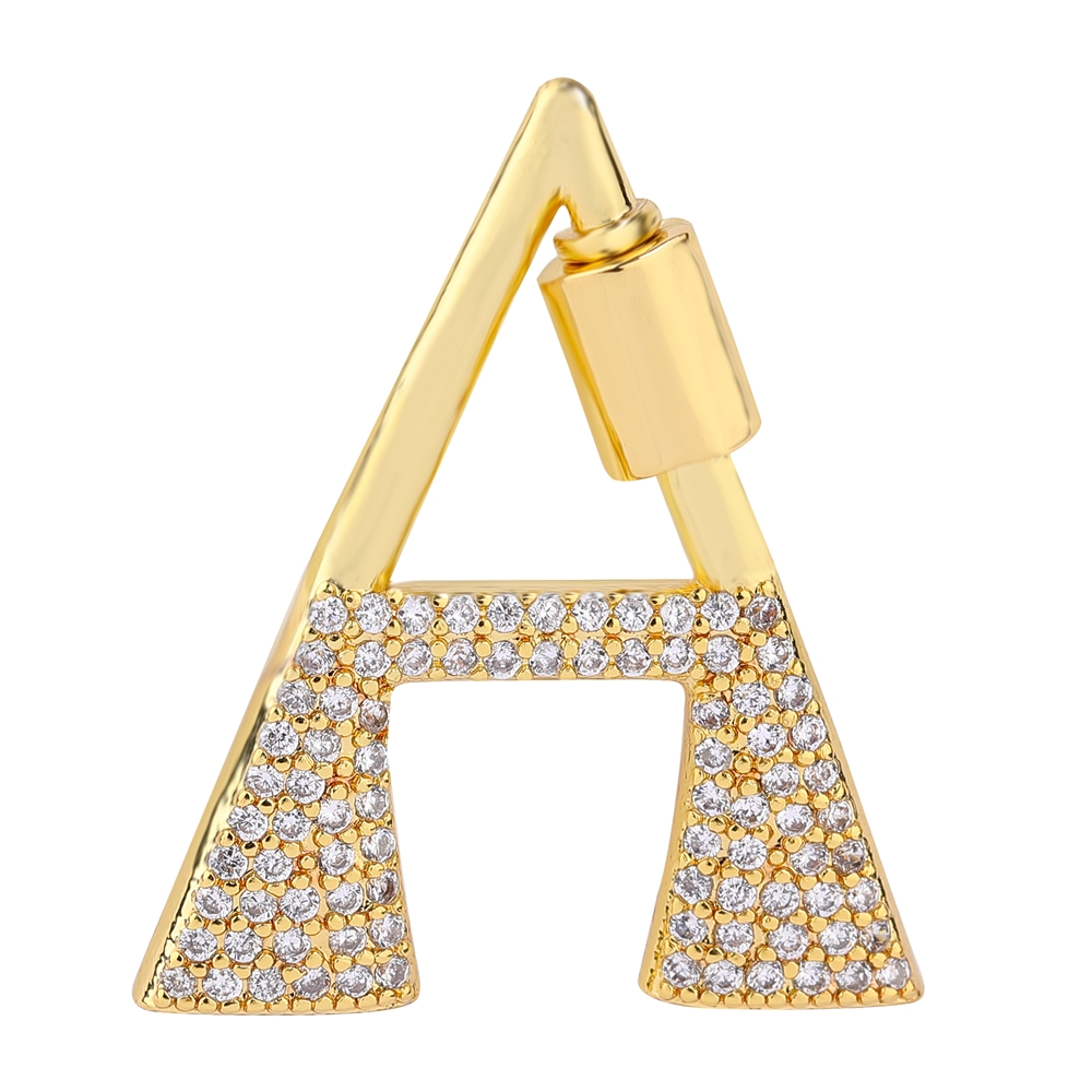 Juya 18 К позолоченные 26 букв – обзор и цена Jewelry Making Designs