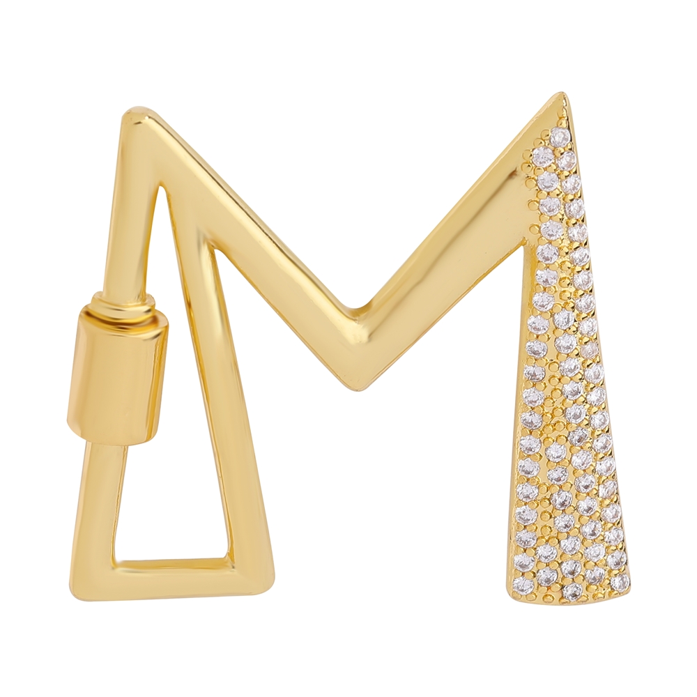 Juya 18 К позолоченные 26 букв – обзор и цена Jewelry Making Designs
