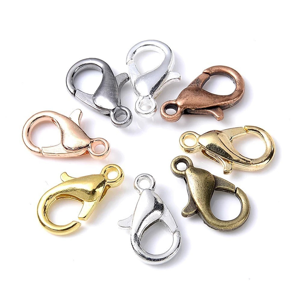 100 шт. застежек-лобстеров из  – обзор и цена Jewelry Making Pins