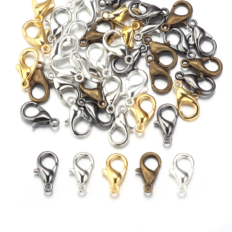 100 шт. застежек-лобстеров из  – обзор и цена Jewelry Making Pins