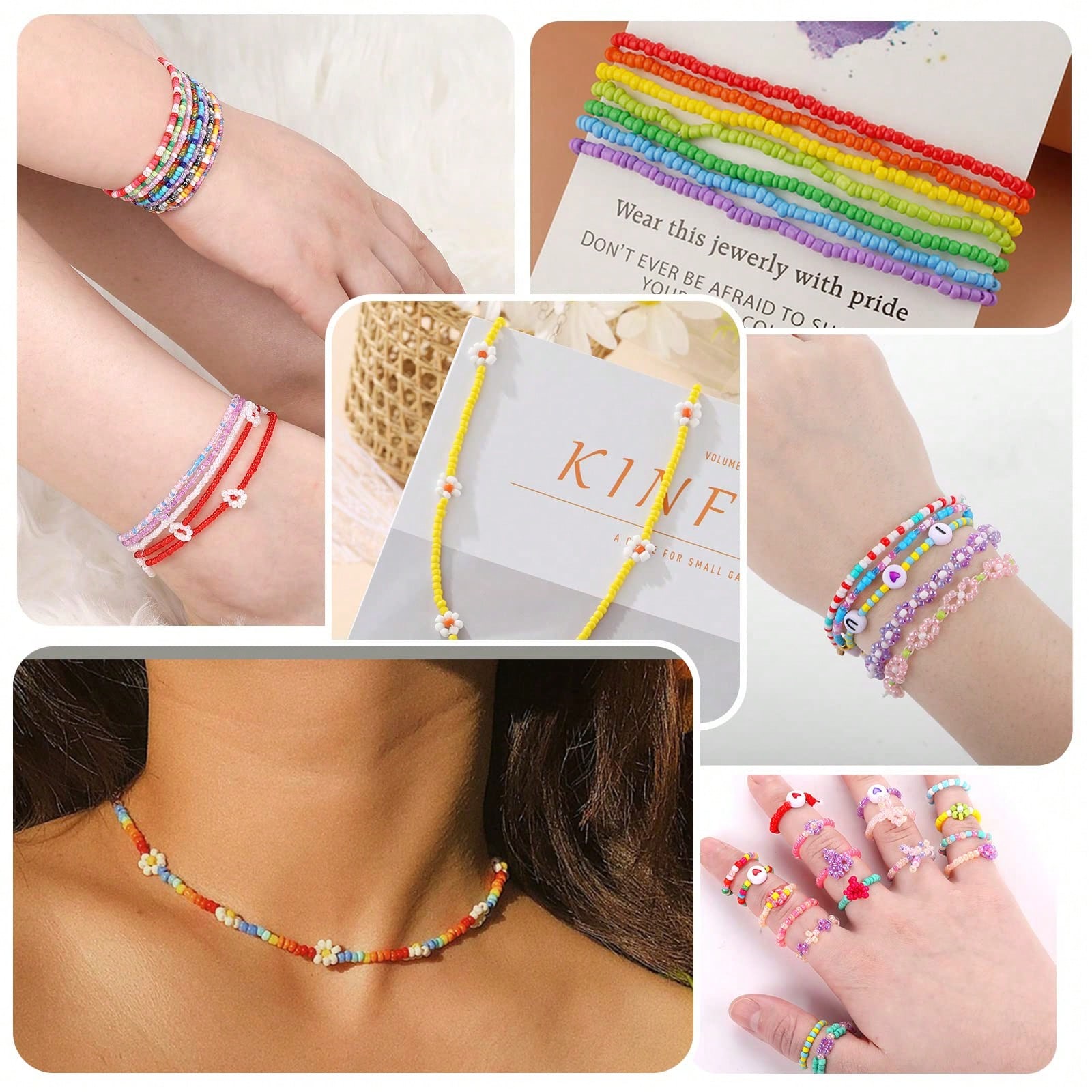 5760 шт. бисера 3 мм в коробке – обзор и цена Jewelry Making Kits For Kids