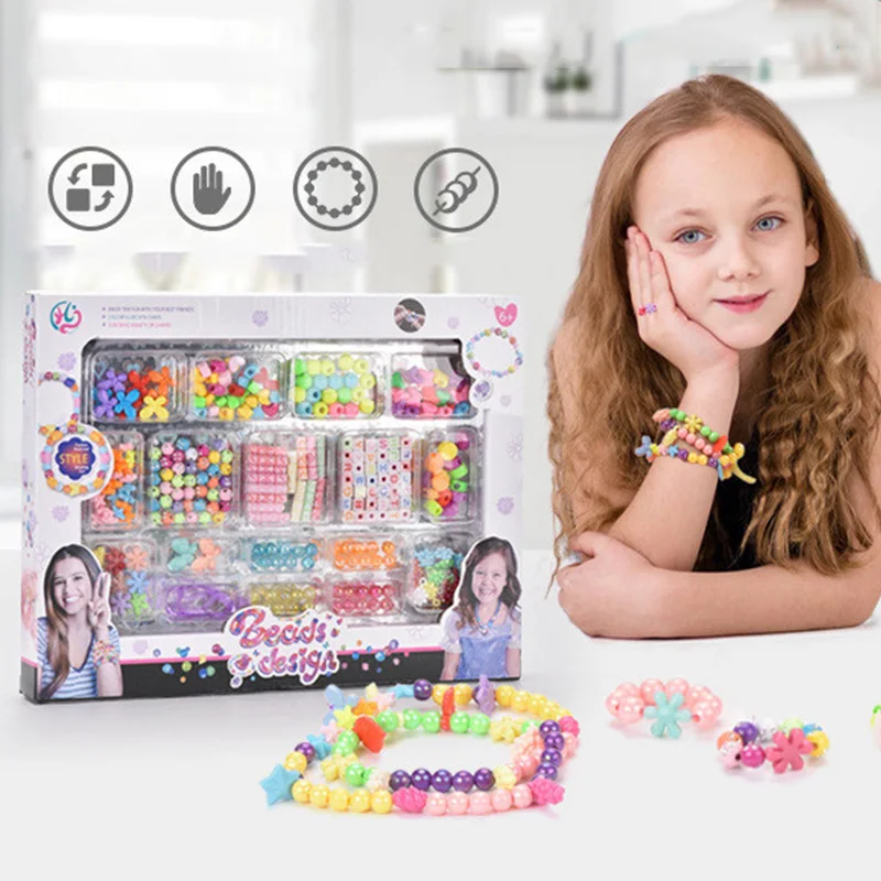 Набор из бисера для девочек «с – обзор и цена Jewelry Making Kits For Kids