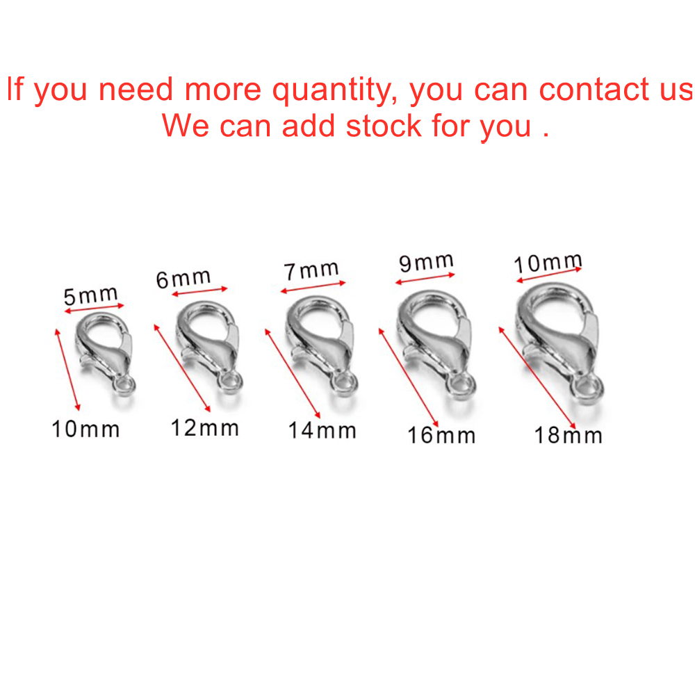 10 шт. разноразмерных застежек – обзор и цена Jewelry Making Supplies