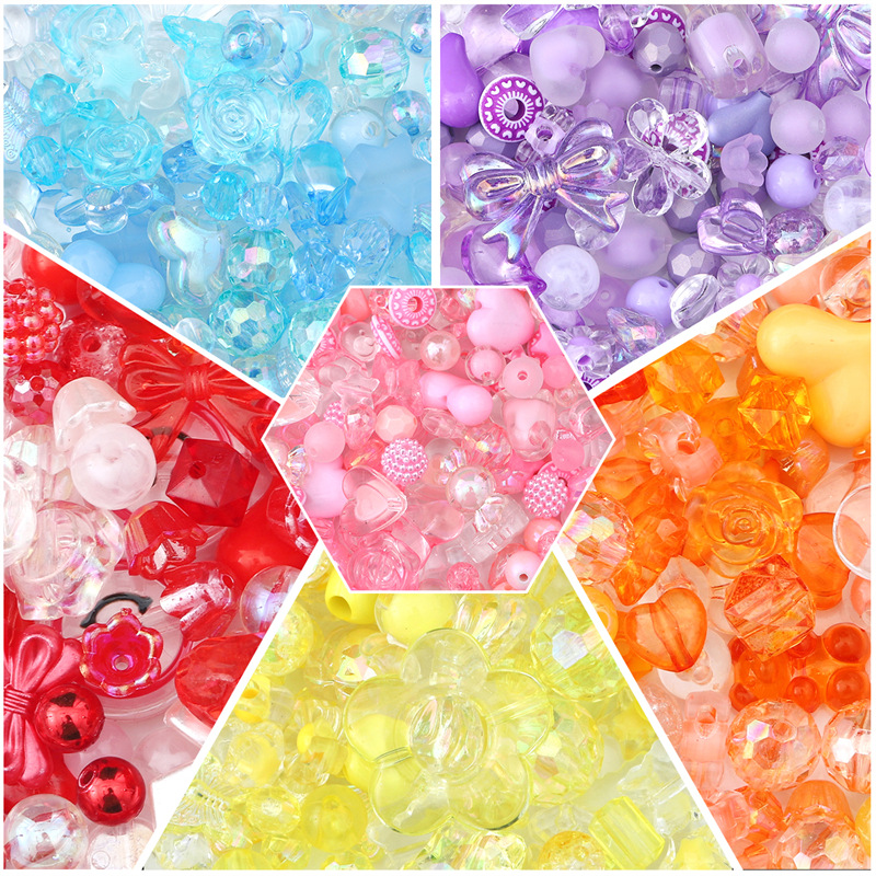 Новые винтажные акриловые буси – обзор и цена Jewelry Making 4 Year Old