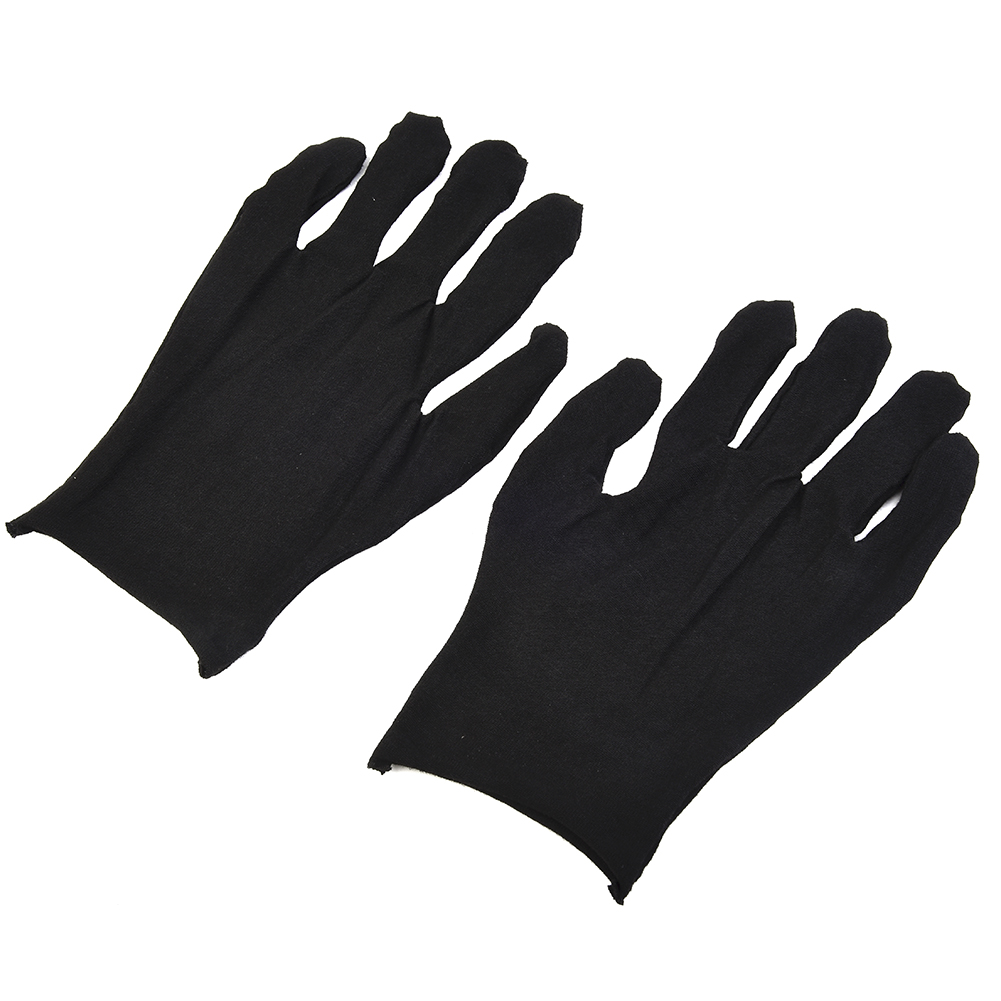 12 пар черных хлопковых перчат – обзор и цена Jewelry Making Gloves