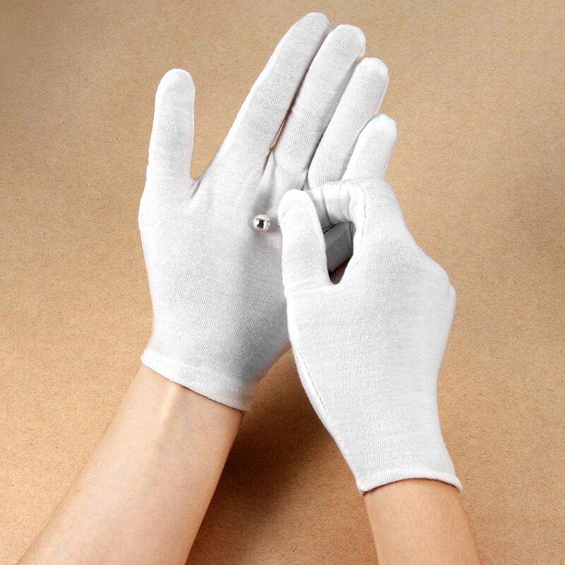 12 пар белых хлопковых рабочих – обзор и цена Jewelry Making Gloves