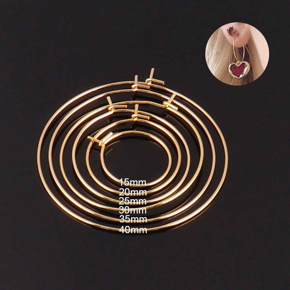 Большие круглые серьги из нерж – обзор и цена Jewelry Making Knots
