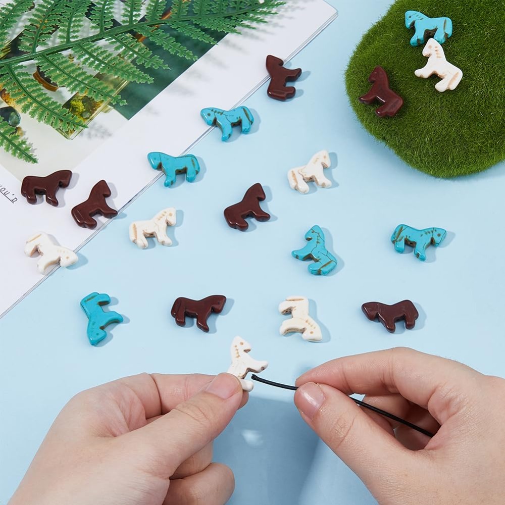 45 шт. синтетические бирюзовые – обзор и цена Jewelry Making Charms