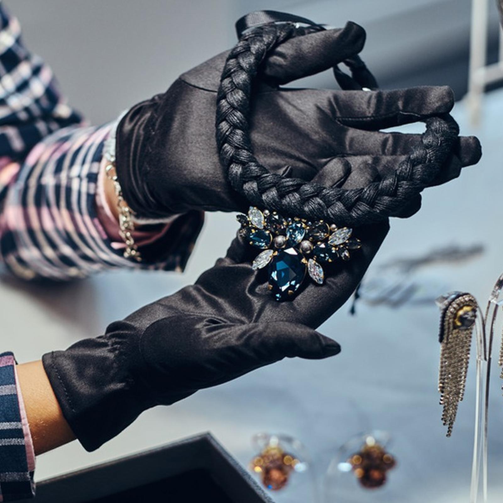 Ювелирные перчатки черные Мягк – обзор и цена Jewelry Making Gloves