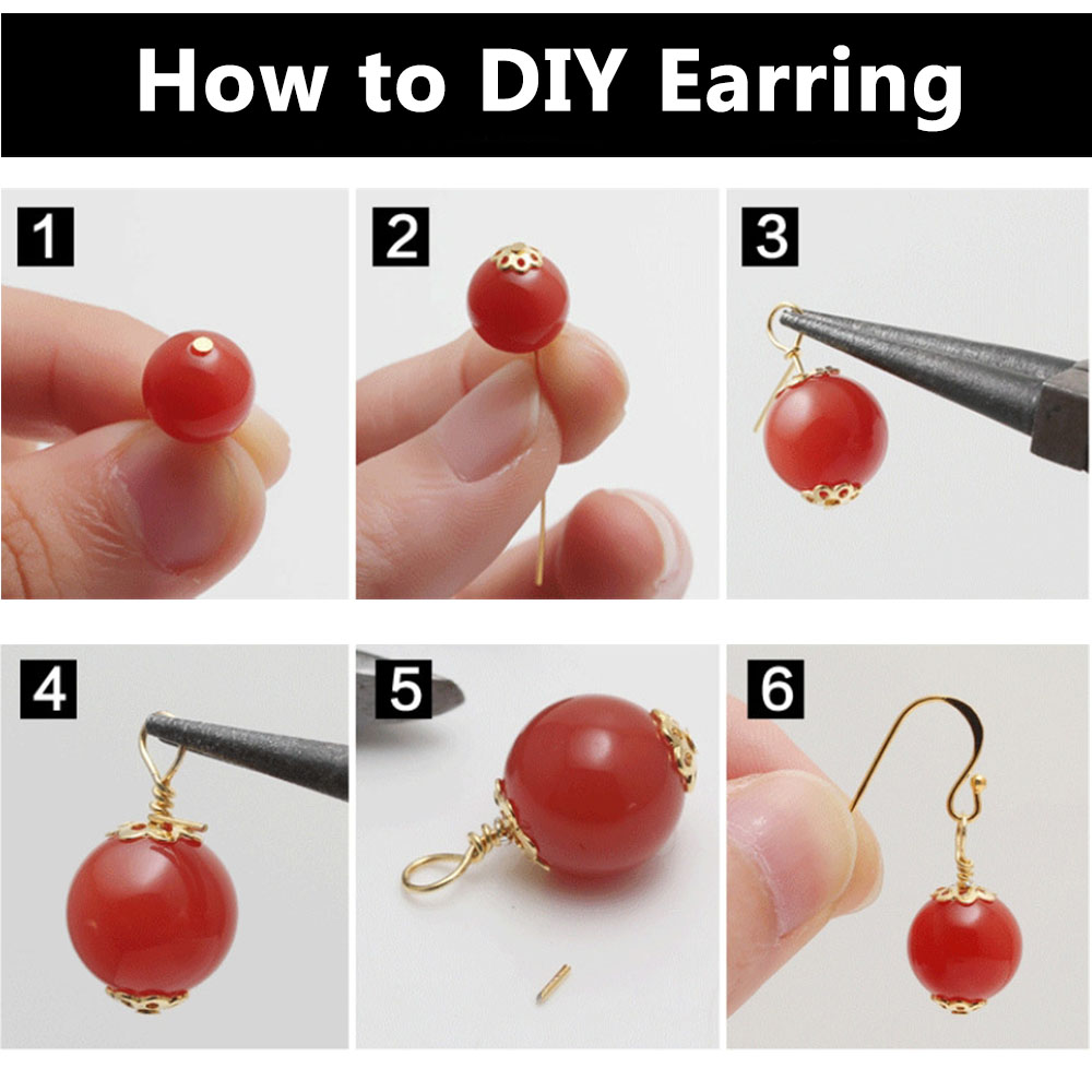100 шт., шапочки для бусин в ф – обзор и цена Jewelry Making In Bali