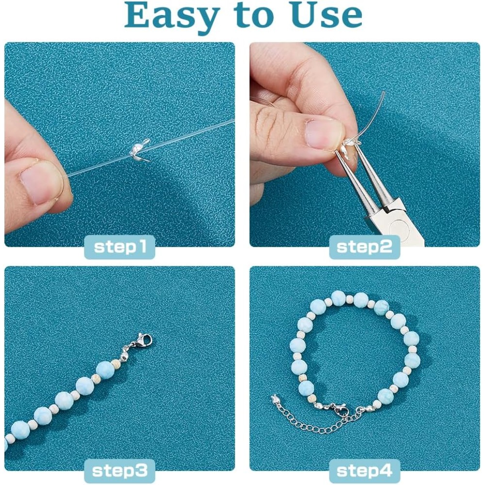 300 шт. 3,5 мм из нержавеющей  – обзор и цена Jewelry Making Knots