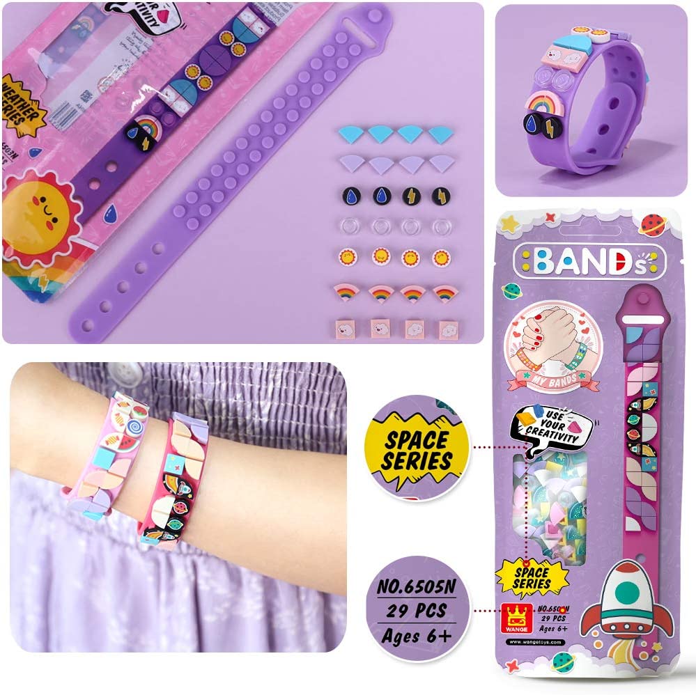 6шт/сет детские строительные б – обзор и цена Jewelry Making Kits For Kids