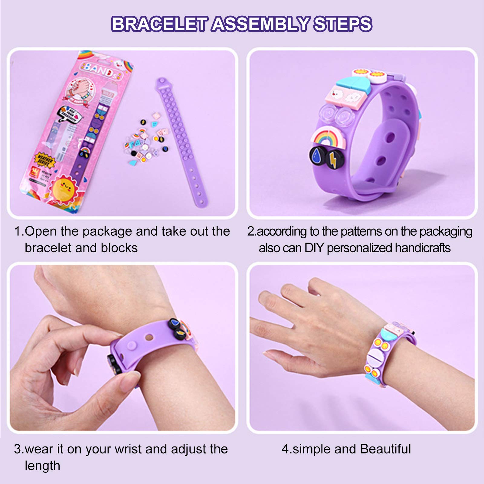 6шт/сет детские строительные б – обзор и цена Jewelry Making Kits For Kids