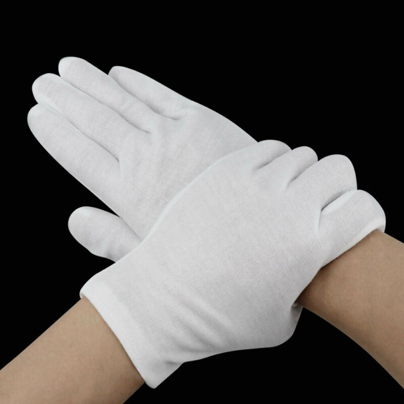 24 шт., белые перчатки, 12 пар – обзор и цена Jewelry Making Gloves