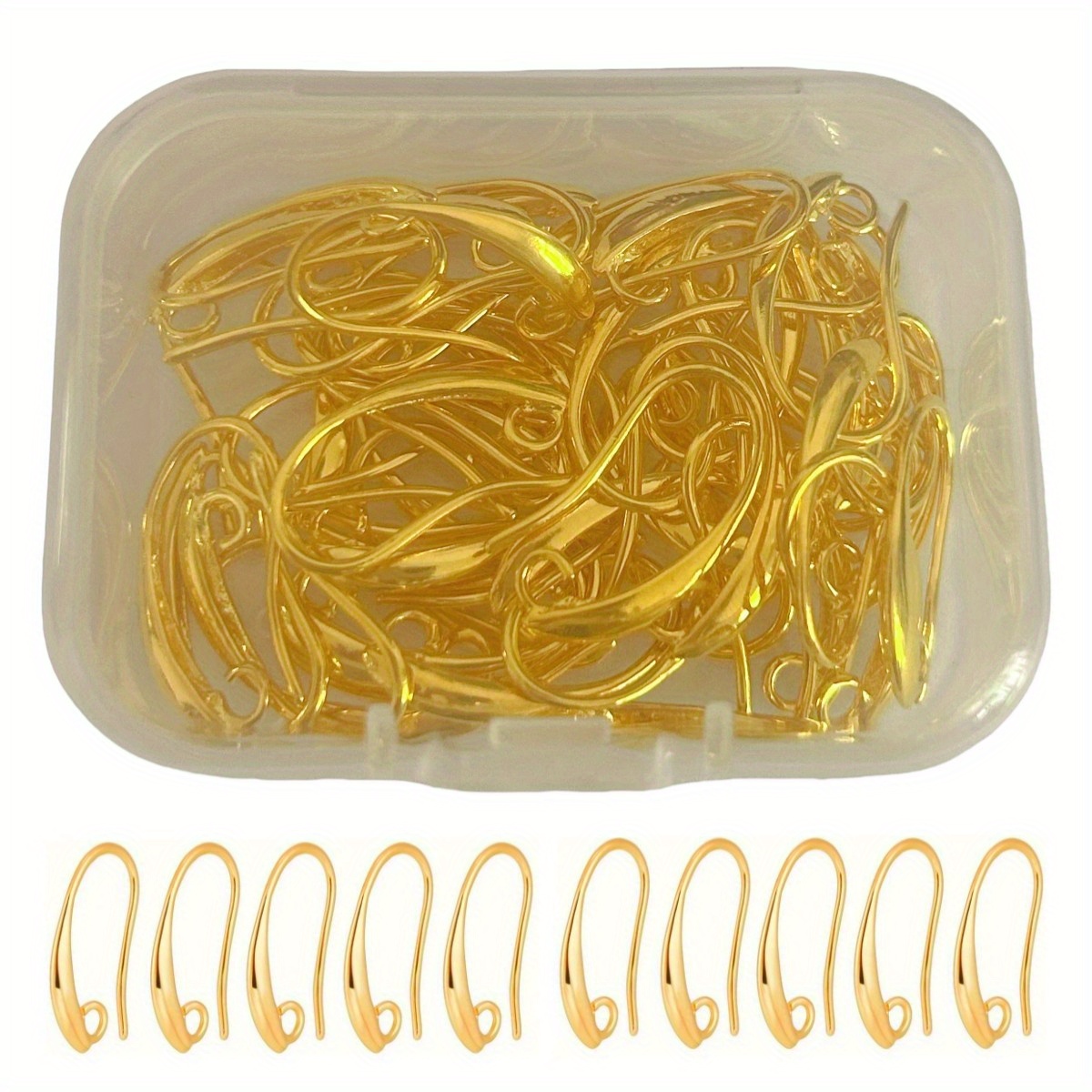 1 коробка золотистых и смешанн – обзор и цена Jewelry Making Box