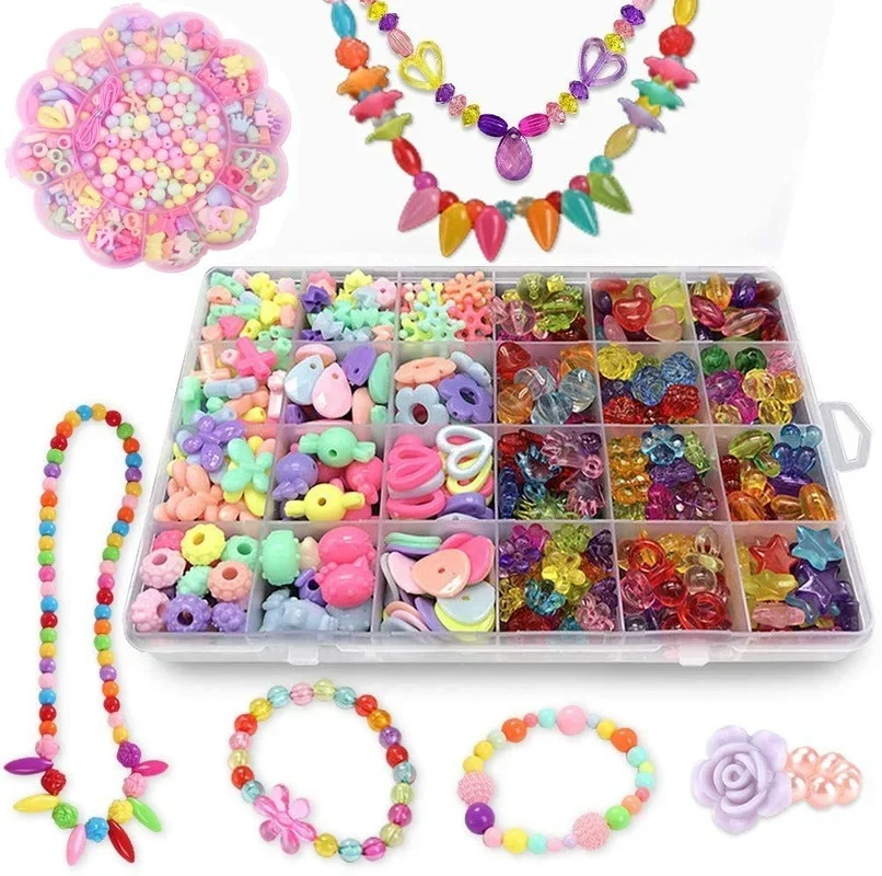 Набор бусин для девочек «сдела – обзор и цена Jewelry Making Kits For Kids